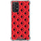 DC Comics Harley Quinn Logo Pattern Galaxy A72 5G Clear Case